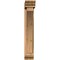 Ekena Millwork Thorton Traditional Smooth Bracket w/ Offset Brace, Western Red Cedar, 5 1/2"W x 22"D x 34"H BKT0604X22X34THR01SWR - alternate 2